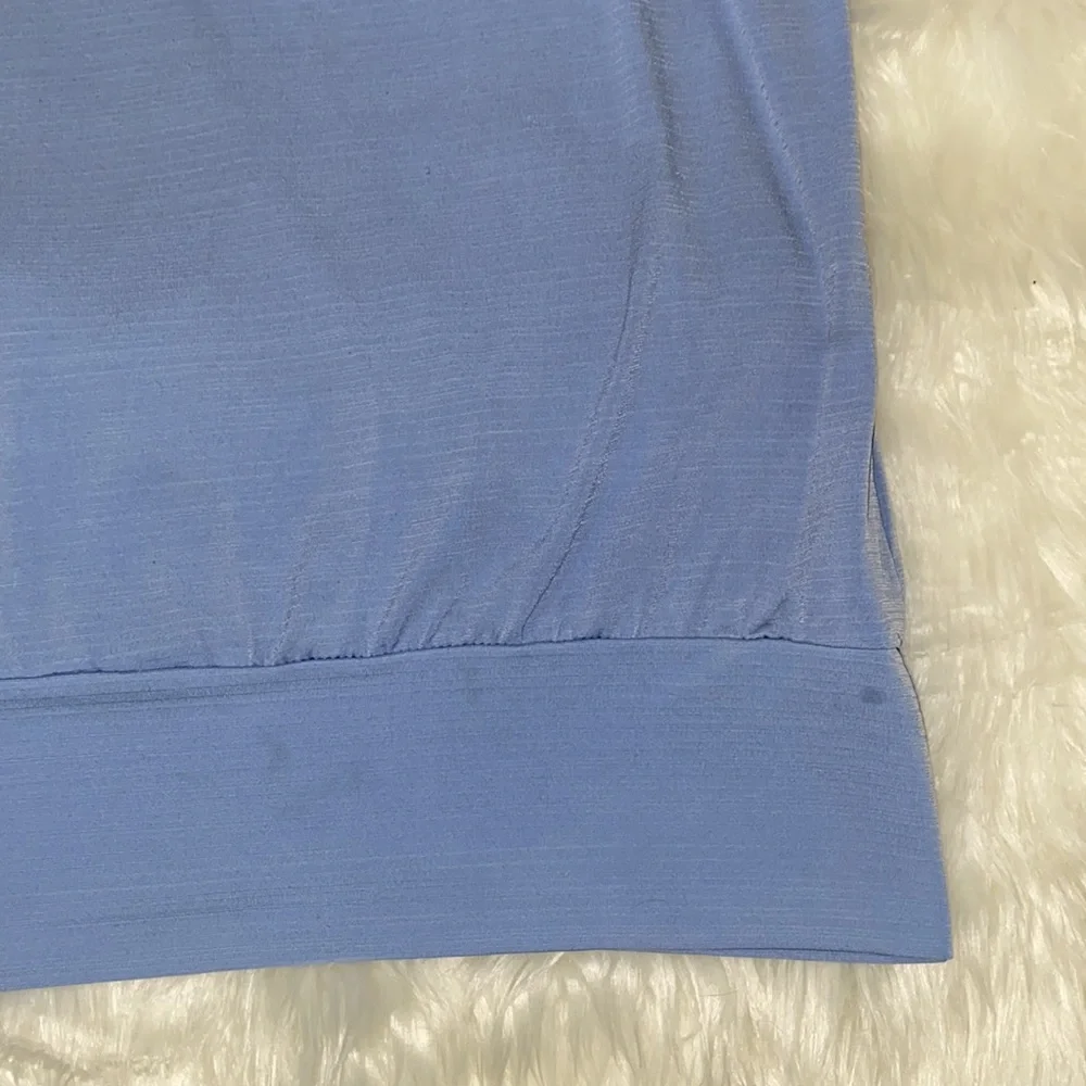 BWear Baby Blue Sleeveless Cowl Neck Top - Picture 4 of 5